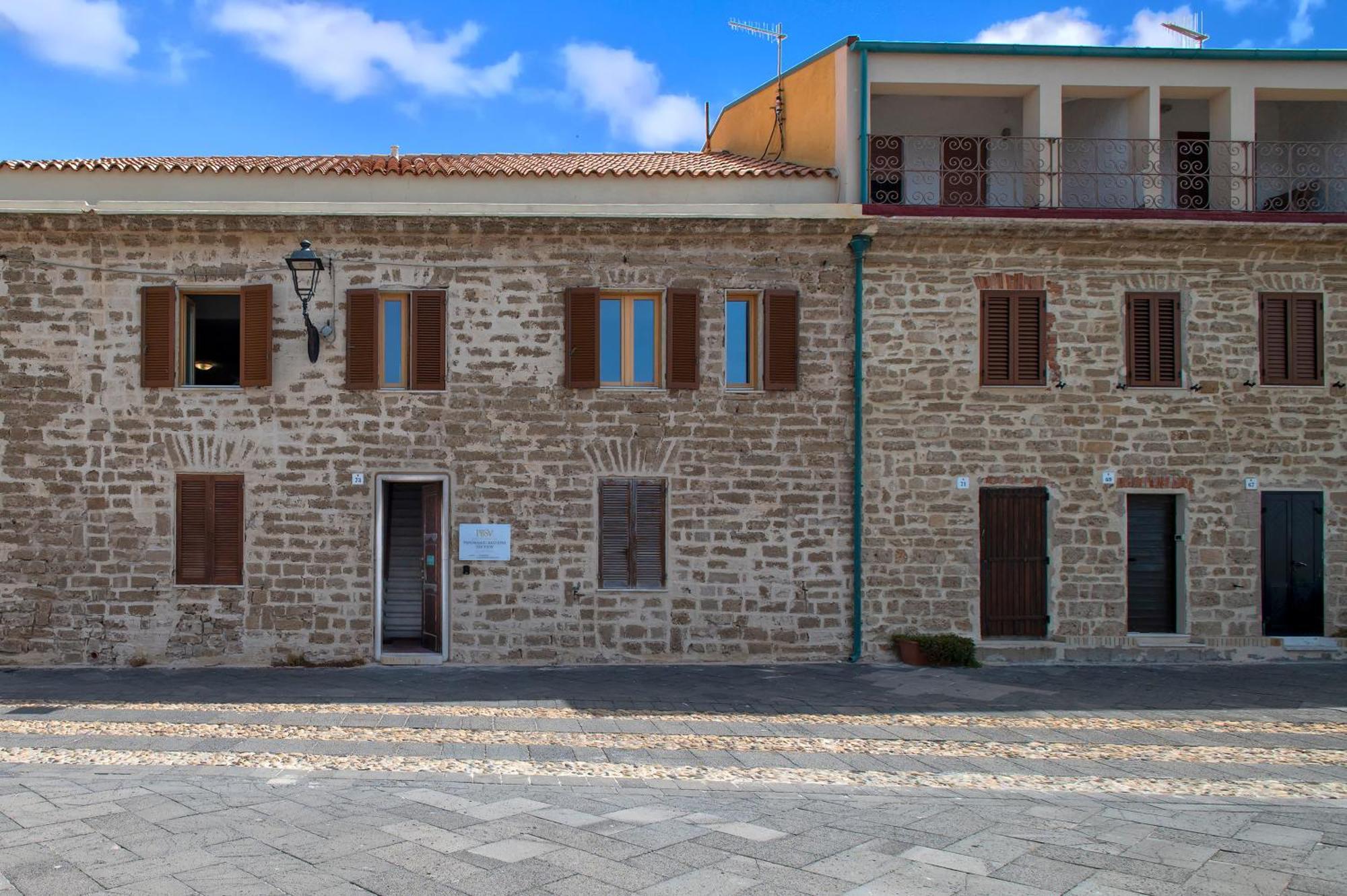 Panoramic Bastioni Sea View Lägenhet Alghero Exteriör bild